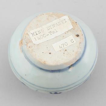VAS, porslin, Kina, Ming, 1400-tal.