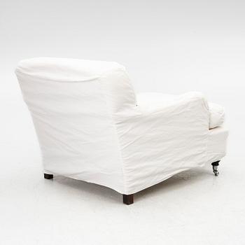 A Howard model armchair, contemporary.