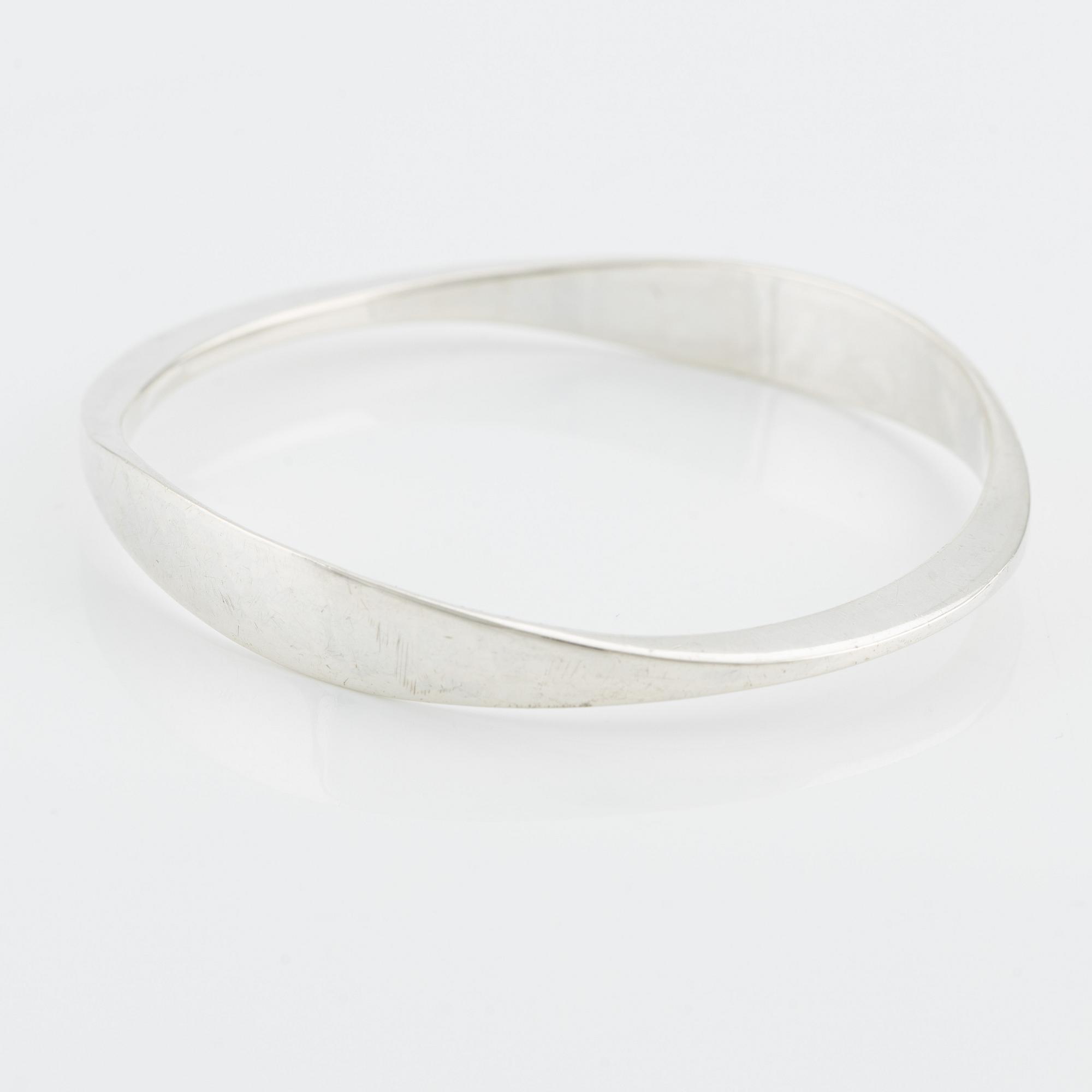 Olov Barve bracelet silver, Malmö 1965.