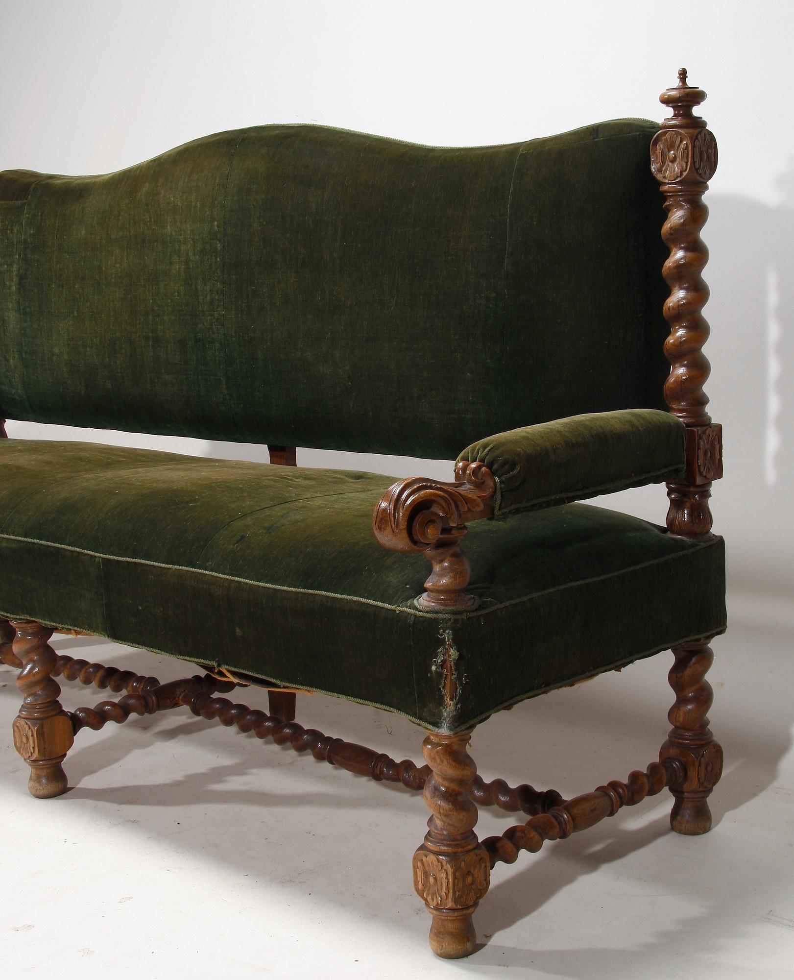 SOFFA, nyrenässans, 1800-talets slut. Trol Tyskland.