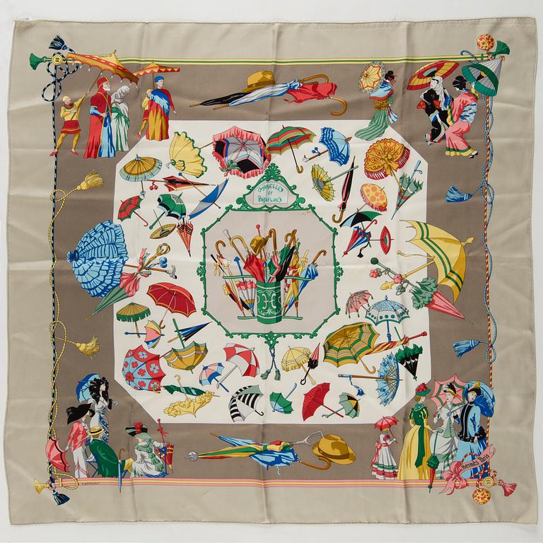 SCARF, "Umbrelles et Pabapluies", Hermès.