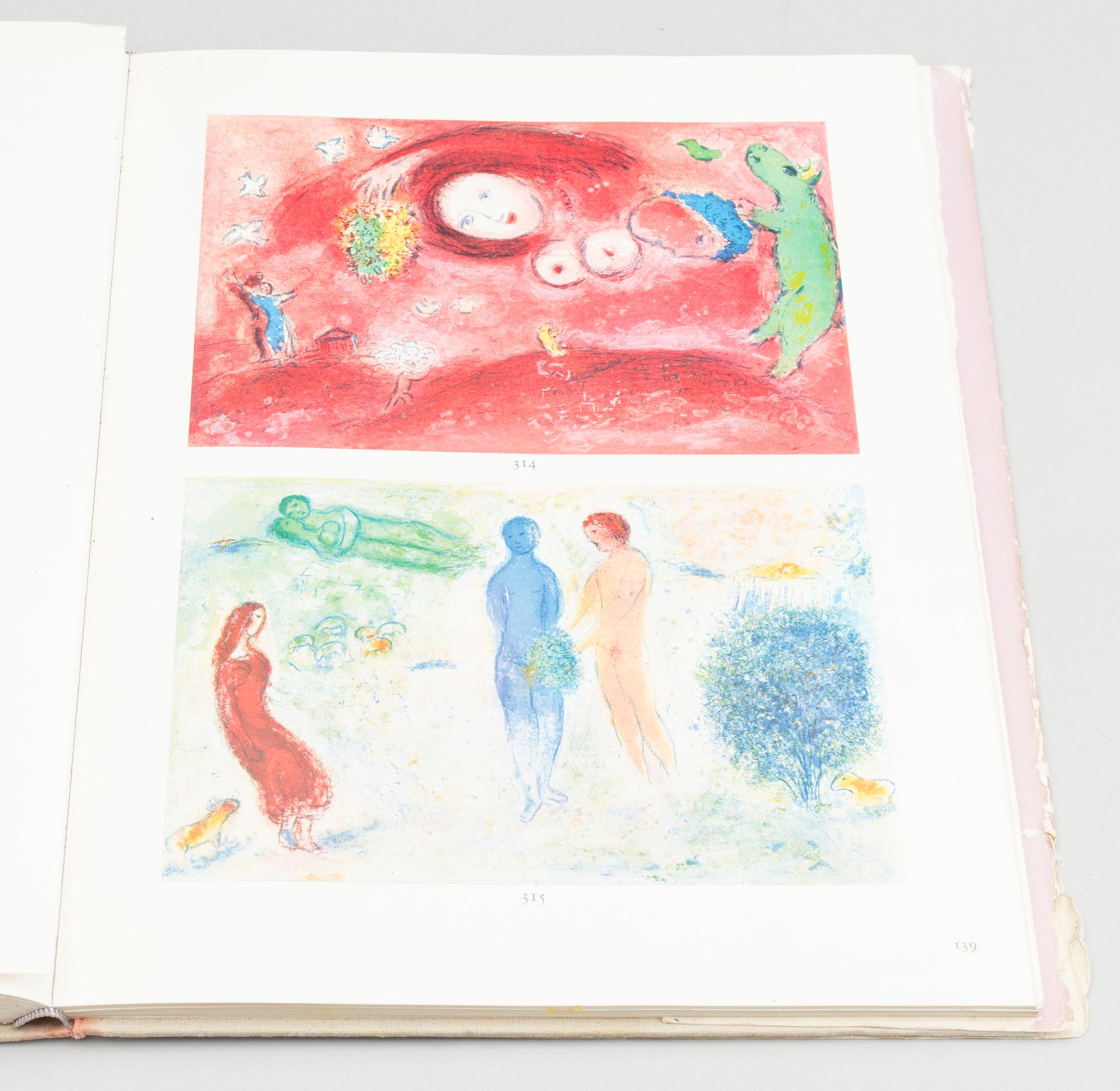 BOOK, "Chagall Lithographe II" by André Sauret and Fernand Mourlot 1963.