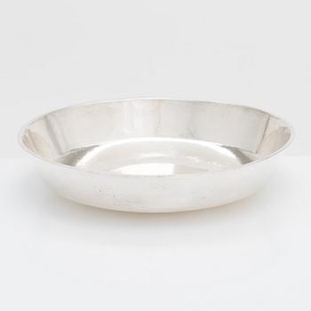 Tapio Wirkkala, silver bowl model TW 289, Kultakeskus, Hämeenlinna 1966.