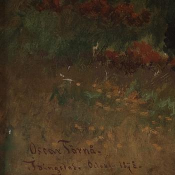 Oscar Törnå, Höstlandskap med boskap.