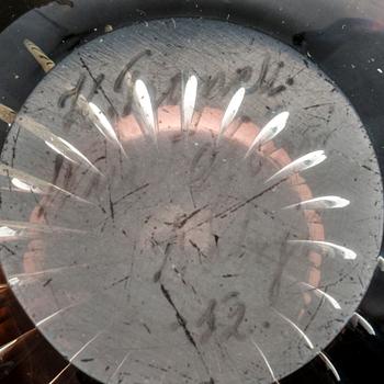 KAJ FRANCK, Four glass vases "Kaisla"(Reed). Three signed K. Franck Nuutajärvi Notsjö. 1950:s.