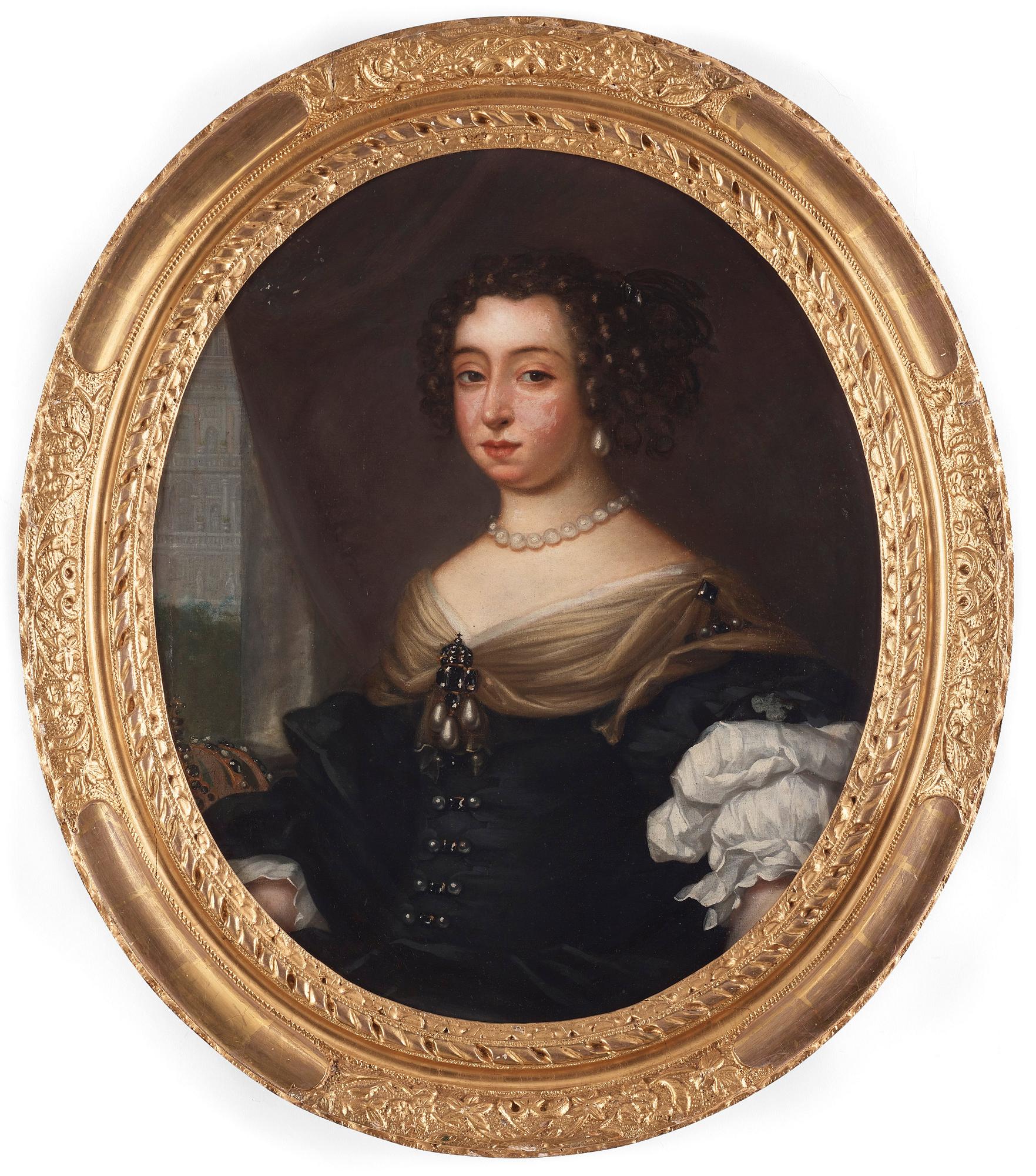 David Klöcker Ehrenstrahl Hans ateljé, "Drottning Hedvig Eleonora av Holstein-Gottorp" (1636-1715).