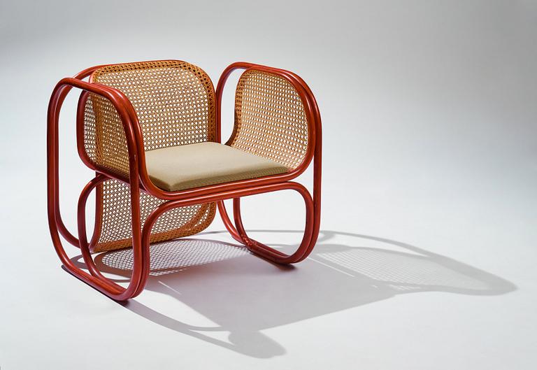 Jan Bocan, a pair of easy chairs, Thonet, provenance the Czechoslovakian embassy in Stockholm 1972.