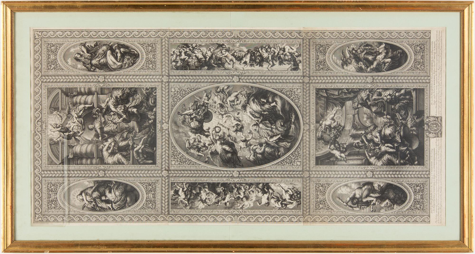 PETER PAUL RUBENS, after, engraving.