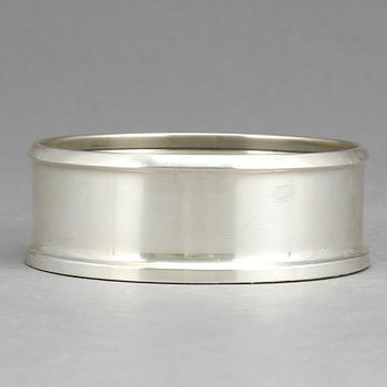 COASTER, sterlingsilver, Borgila, Stockholm, 1969.