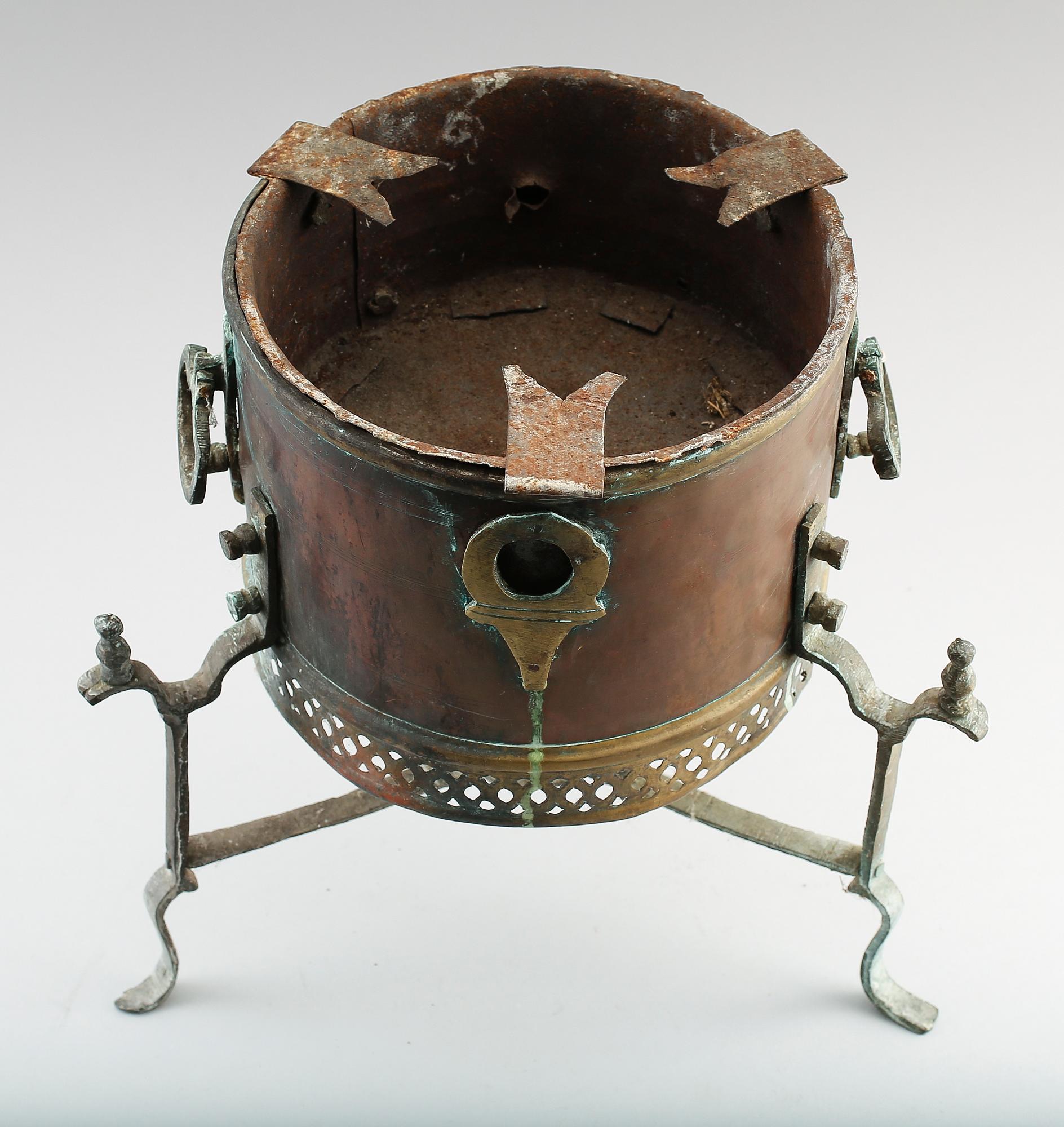 FYRFAT, koppar, 1700-/1800-tal.