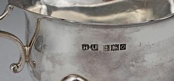 SÅSKANNOR, 2 st, silver, b.la. Rober Jones & son. London/Birmingham  England. Tot vikt ca 220 gram.