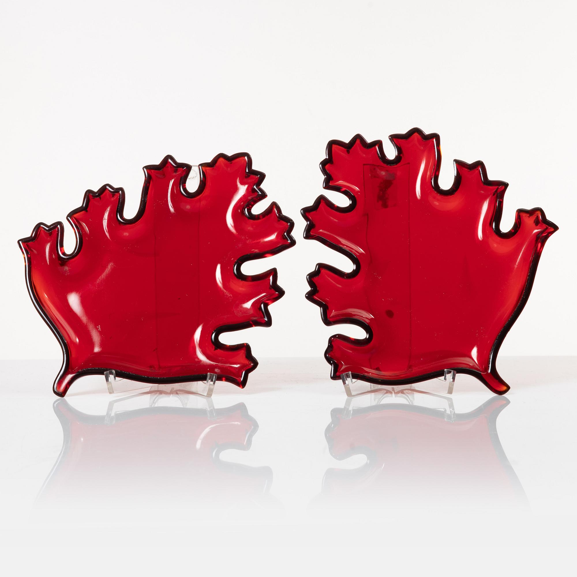 Josef Frank, fat, 2 st, Reijmyre för Firma Svenskt Tenn.