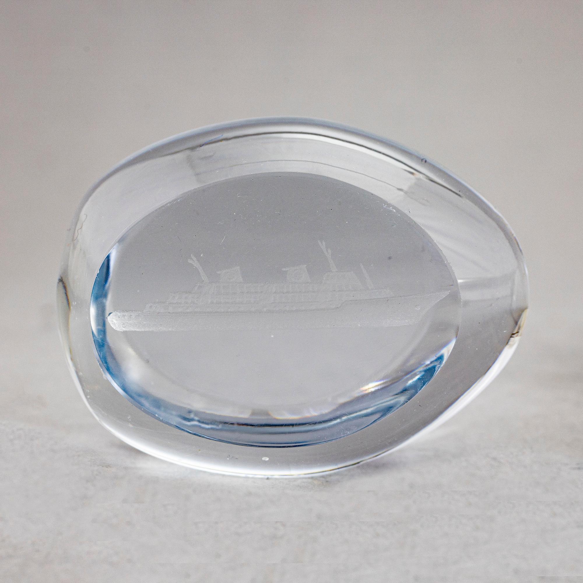 A collection of items from The Swedish America Line.