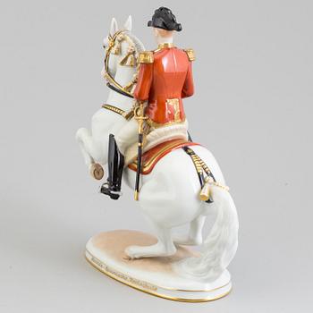 A Vienna porcelain figure from the 'Spanische Reitschule', second half of 20th Century.