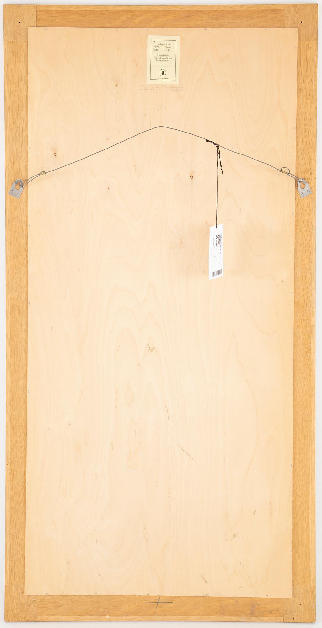 A 'Diplomat' mirror from Fröseke, 1960's.