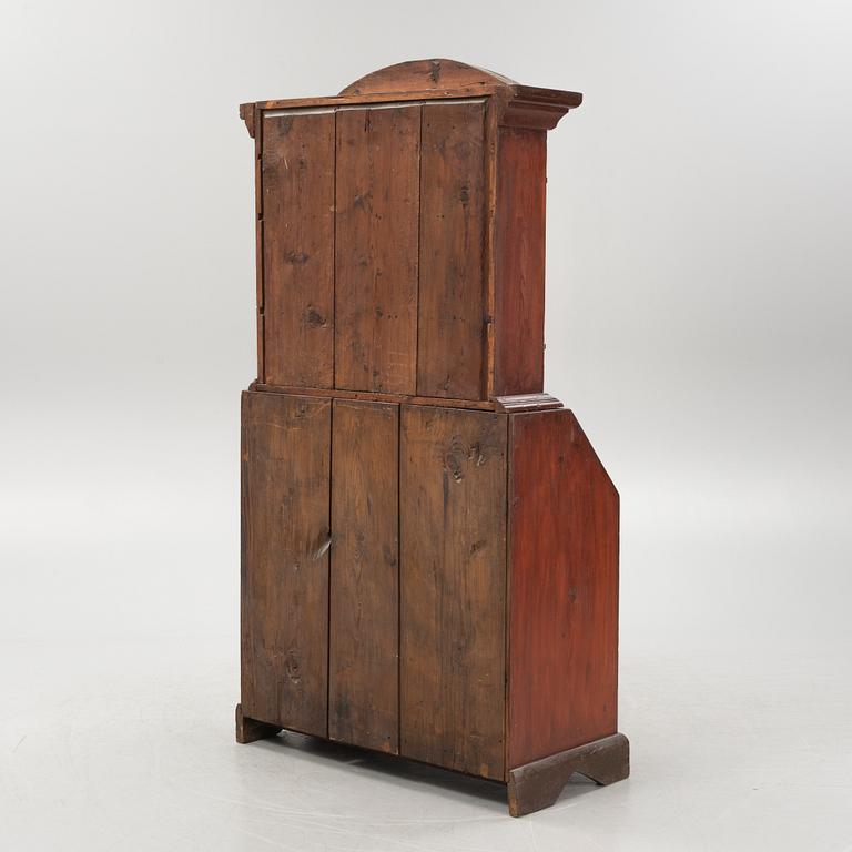 A 18th/19th writing cabinet.