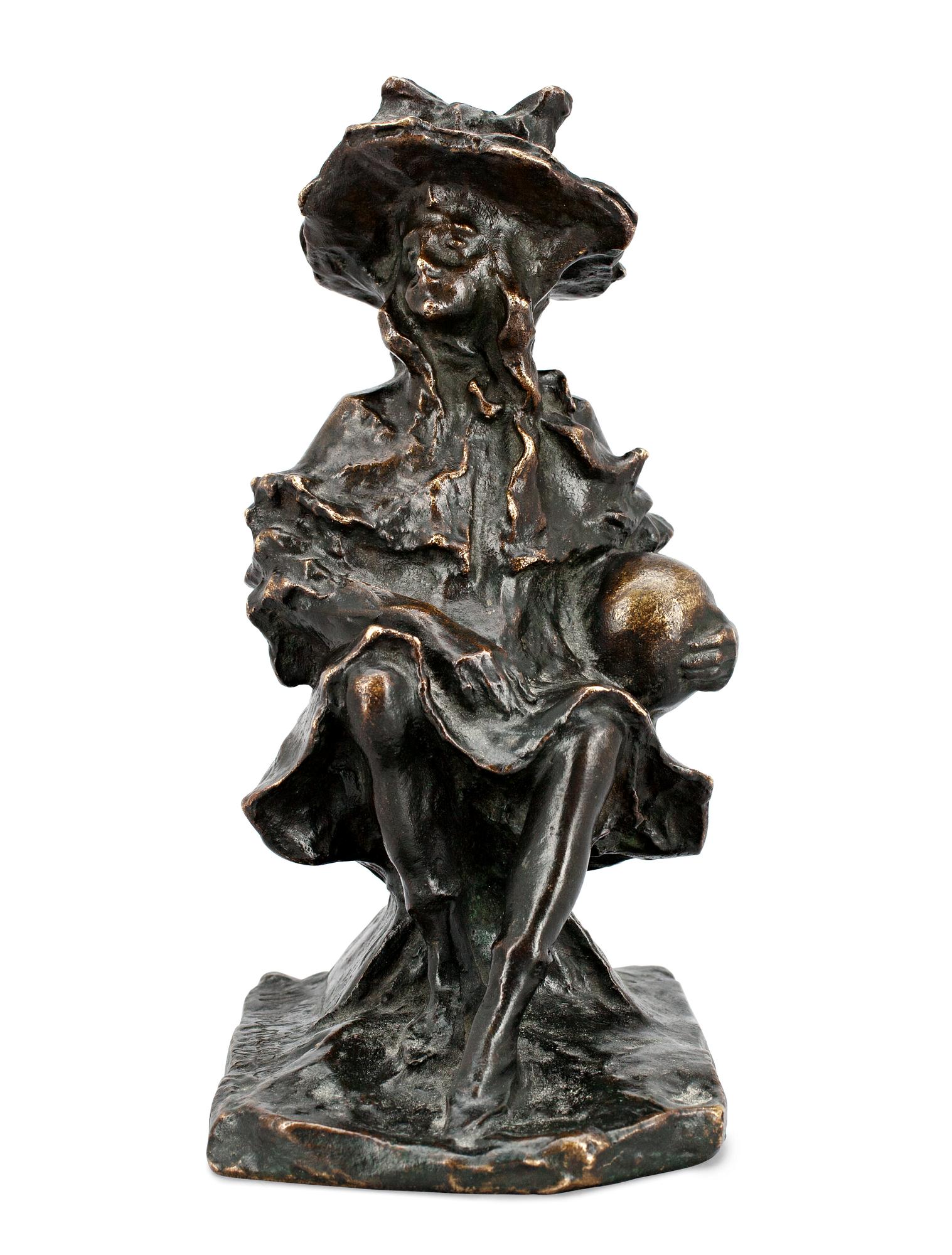 Vladimir Osipovic Perelman, A GIRL AND A BALL.