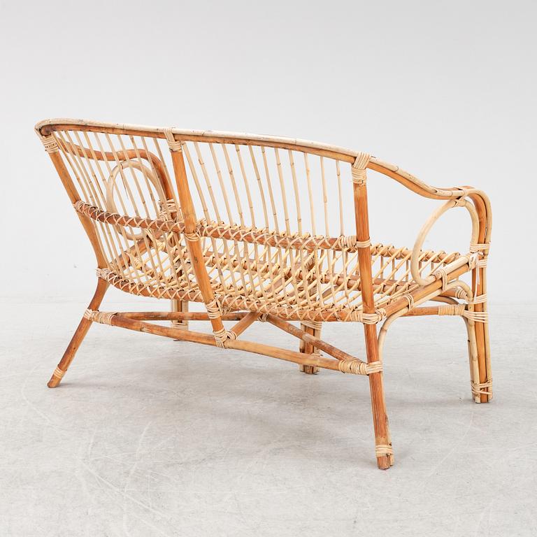Trädgårdsmöbel, 4 delar, 1900-talets mitt.