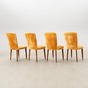 Stolar 4 st Swedish Modern 1940-50-tal.