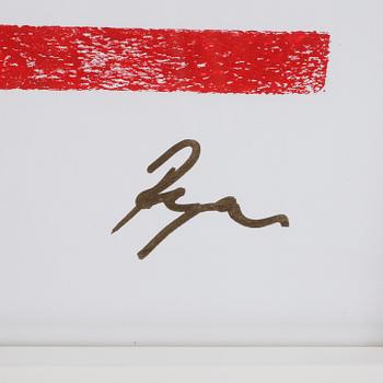 RICHARD RYAN, monoprint, signerad.