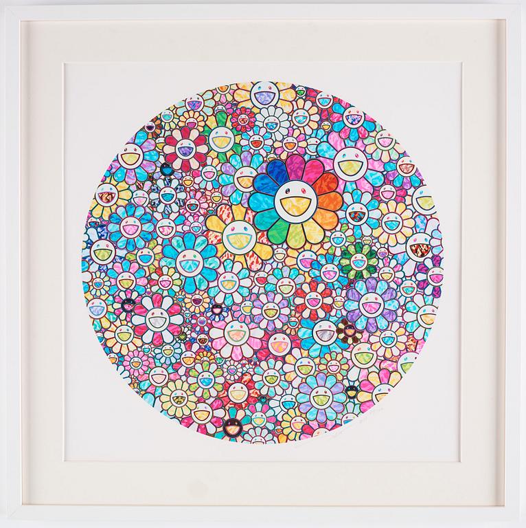 Takashi Murakami, "Thank you for the wonderful destiny".