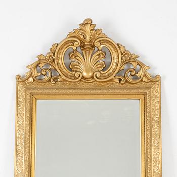 A Rococo revival mirror, later part of the 20th Century.