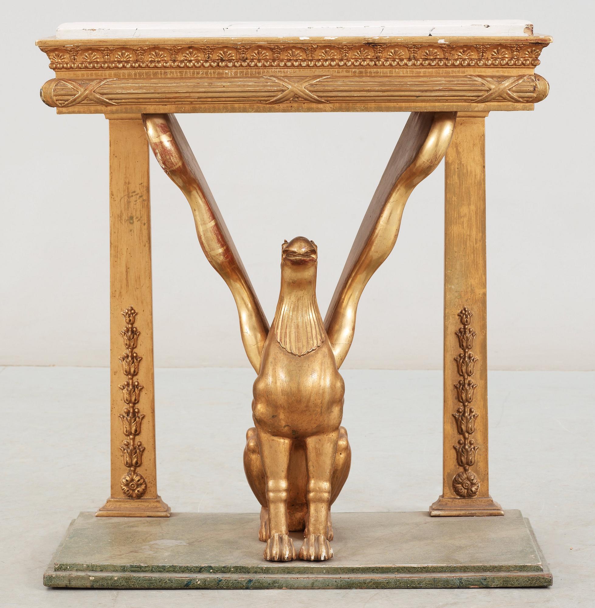 KONSOLBORD. Karl Johan, 1800-talets första hälft.