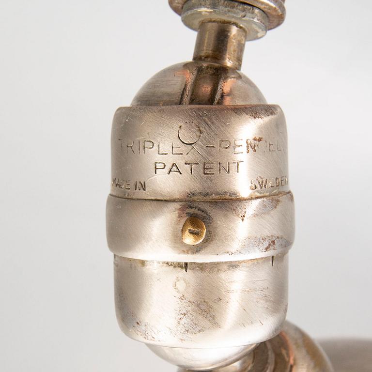 Johan Petter Johansson, lamp, industry, "Triplex-Pendel", mid-20th century.