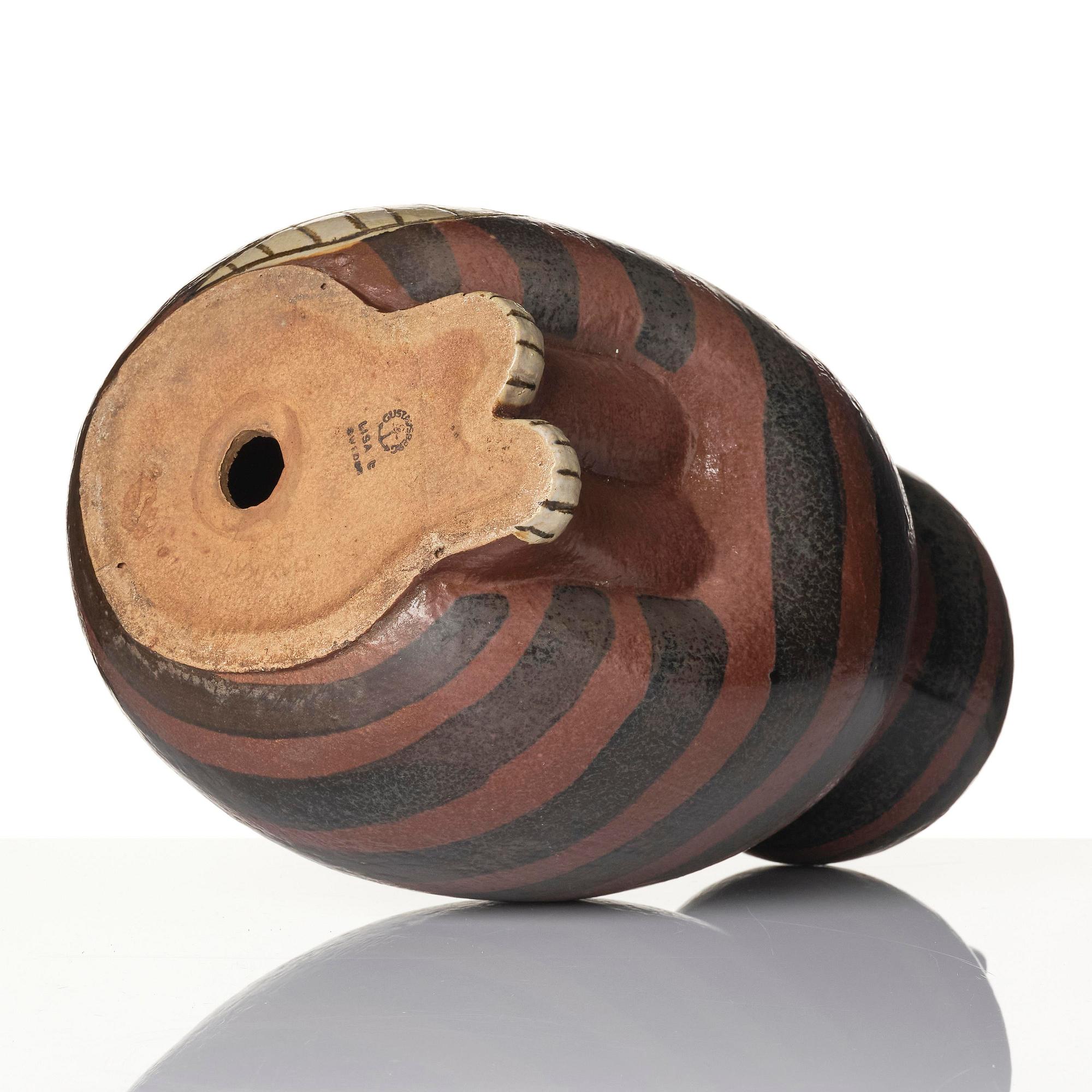 Lisa Larson, "Maxikatt", a stoneware sculpture of a cat, Gustavsberg, from the series "Stora Zoo".