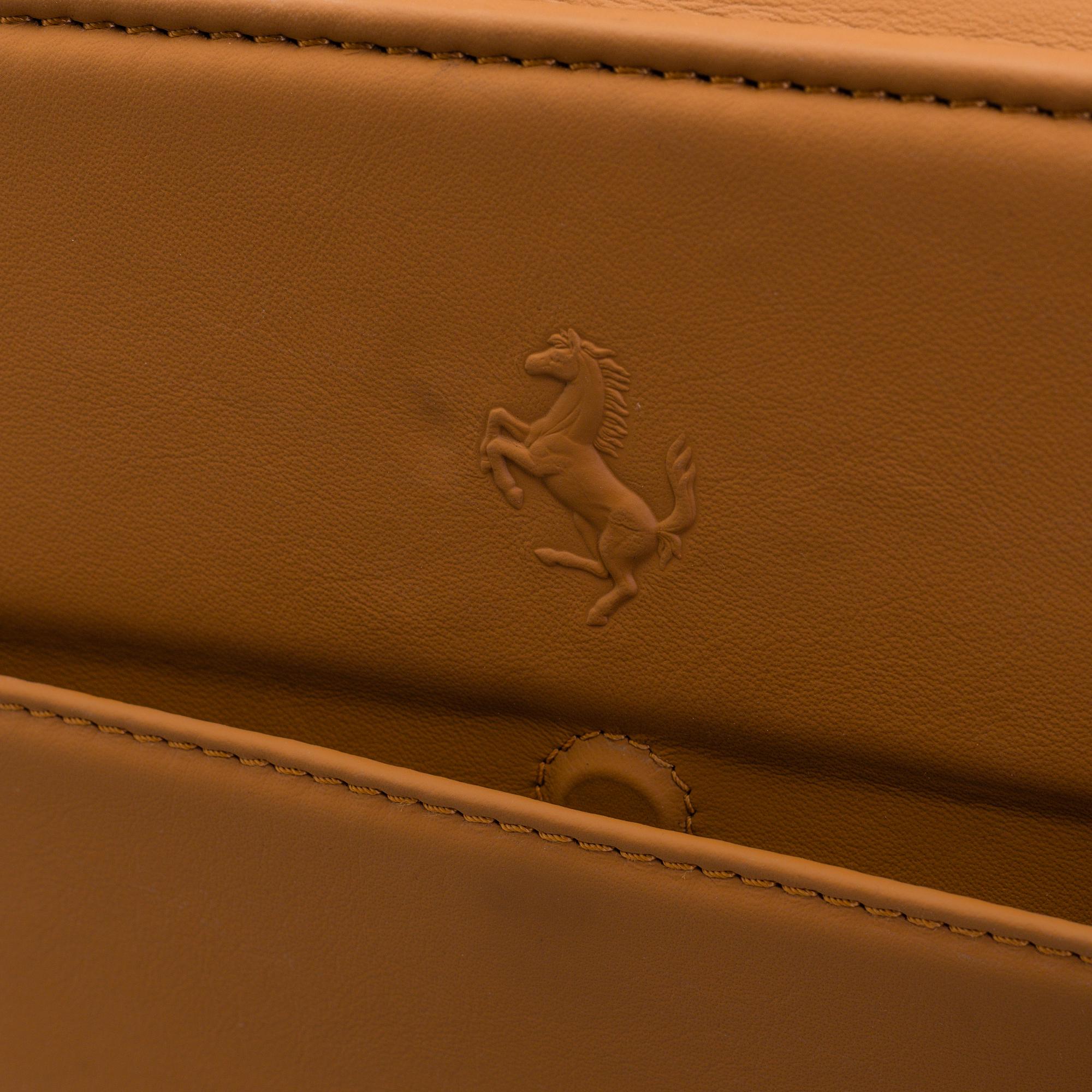 A 2000s Ferrari suitcase.