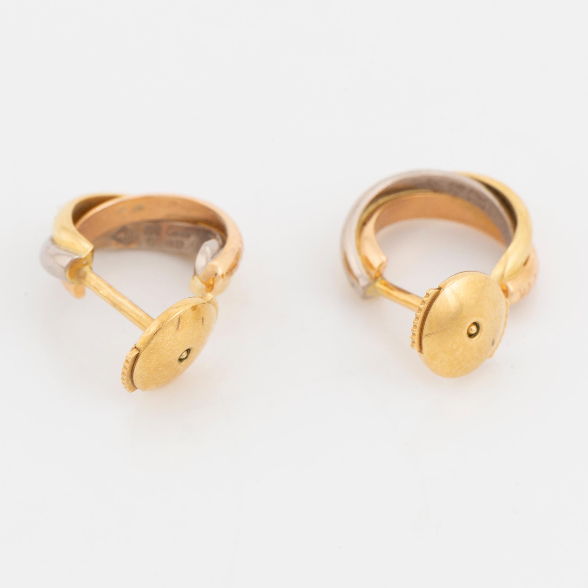 Cartier, örhängen, "Trinity".