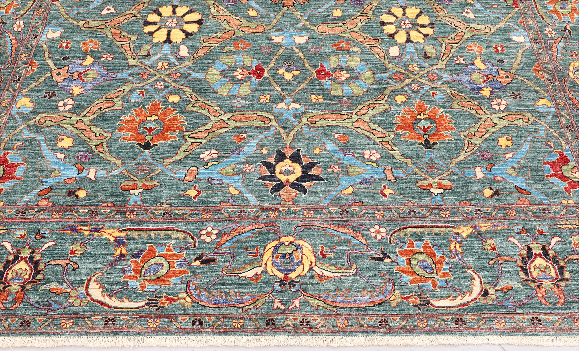 A carpet, Ziegler Design, c. 314 x 243 cm.