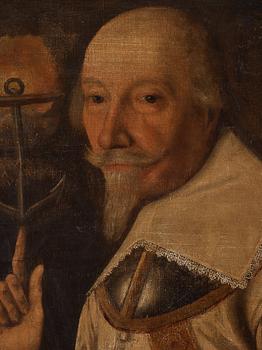 Michiel Jansz. van Mierevelt In the manner of the artist, Potrait of a gentleman.