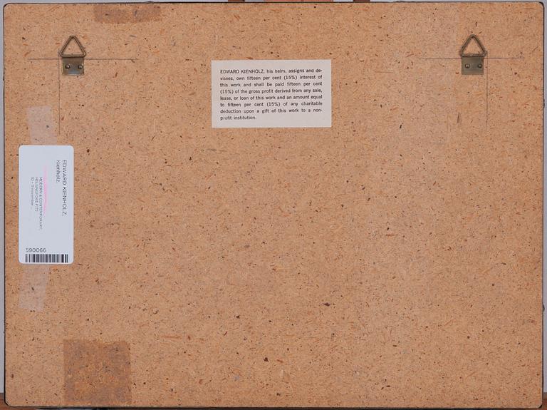 Edward Kienholz, "FOR $276.00".