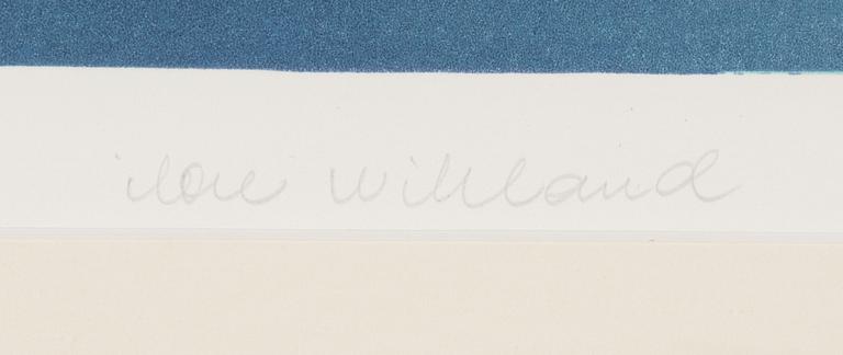 Ilon Wikland, lithograph in colours, signed 44/360.