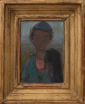 RAGNAR PERSON, olja på pannå, signerad.