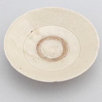 A Chinese "ding type" bowl, Song dynasty (960-1279).