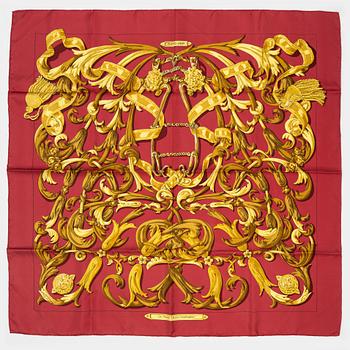 Hermès, scarf, "Le Mors A La Conétable".