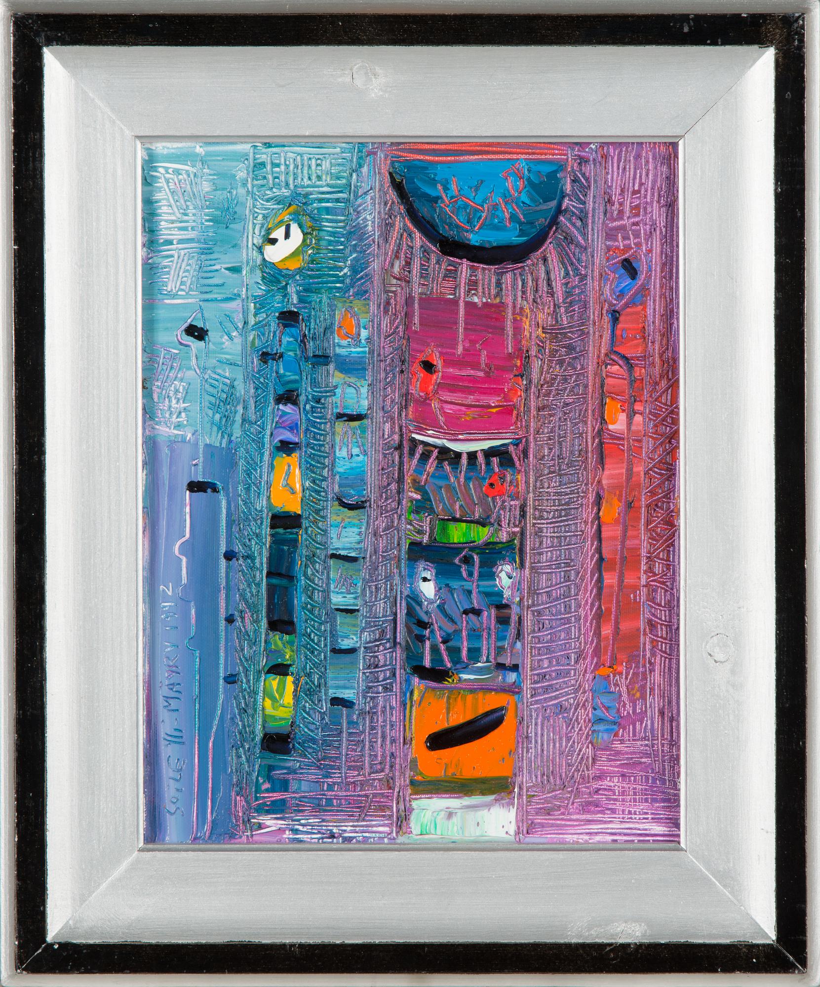 Soile Yli-Mäyry, olja på duk, signerad och daterad 1992.