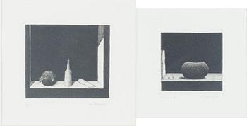 Pentti Kaskipuro, "Stilleben" och "Tomat".