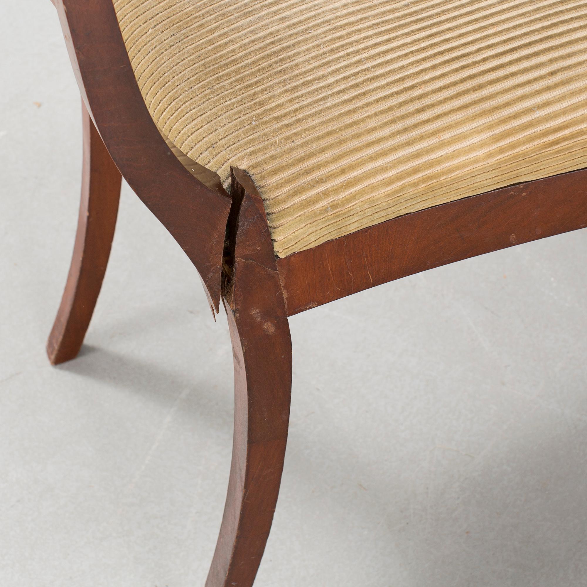 STOLAR, 5 st, Karl Johan, 1800-tal.