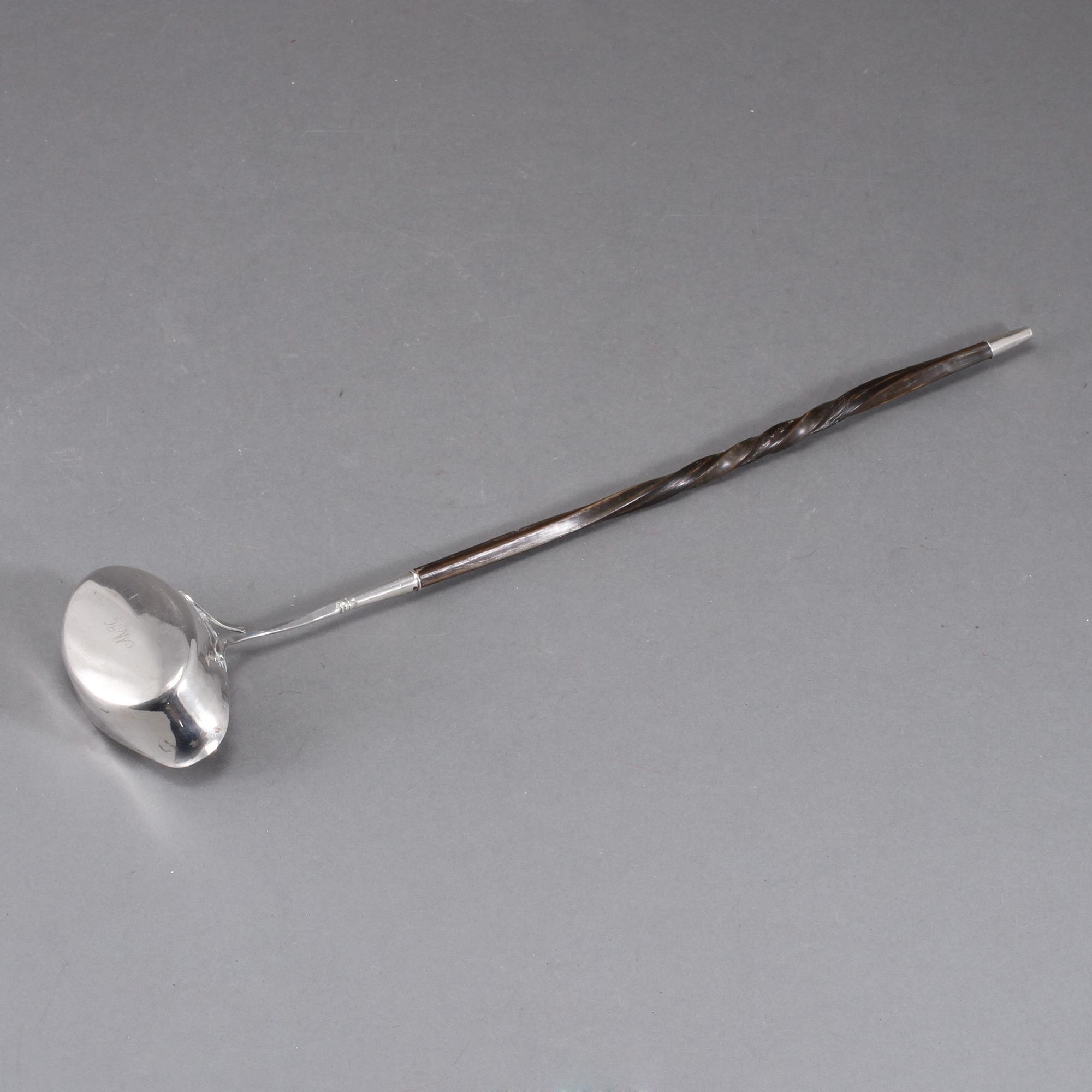 SOPPSLEV, silver, Johan Malmstedt, Göteborg, 1799.