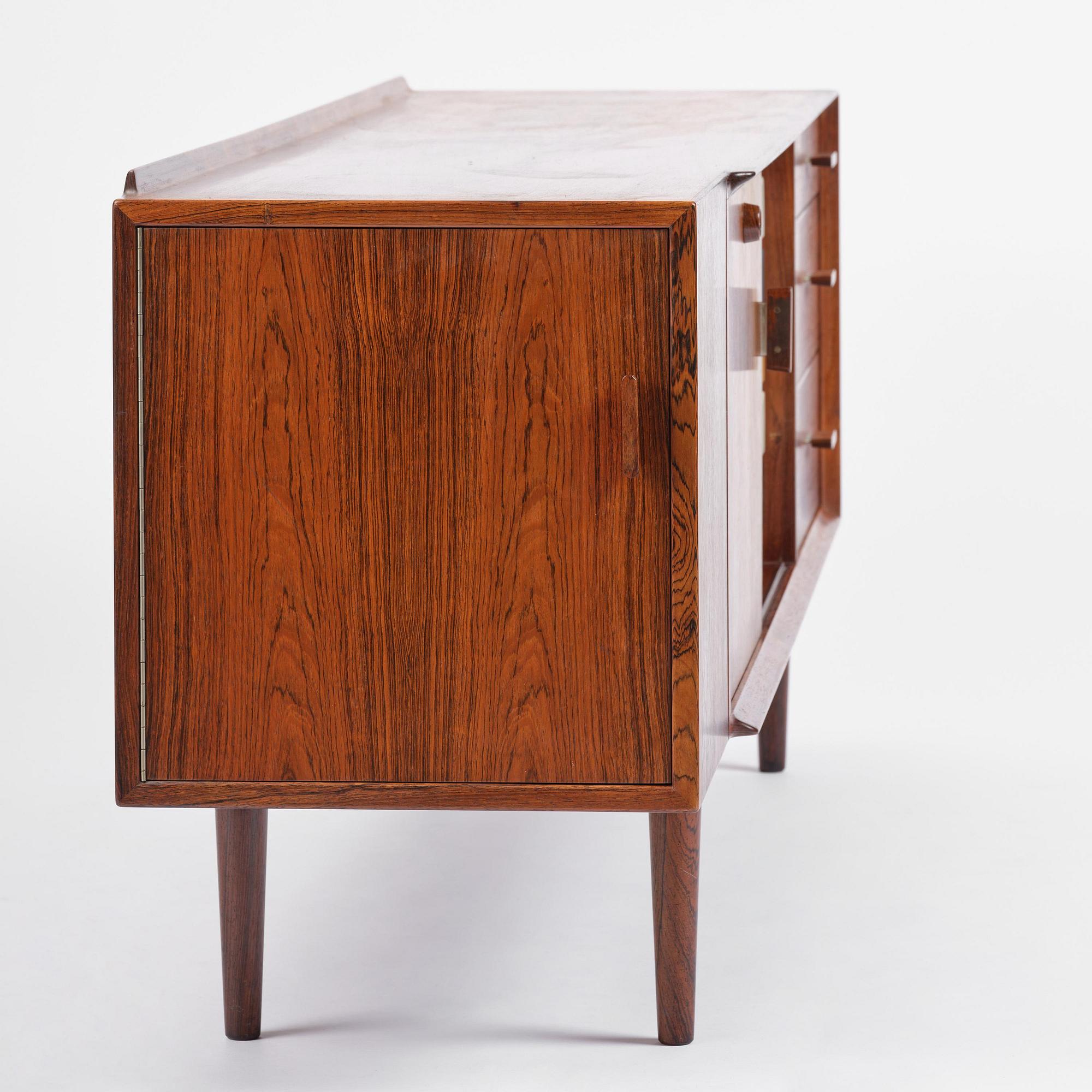 Arne Vodder, a rosewood sideboard model "209", Sibast Møbler, Denmark, 1970.