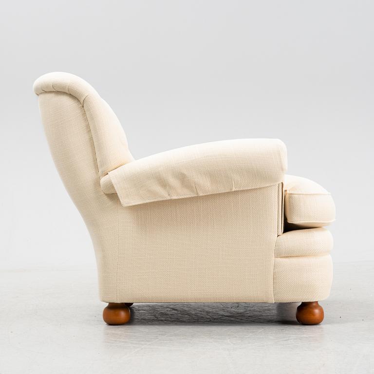 Josef Frank, fåtölj, modell 336, Firma Svenskt Tenn 2013.