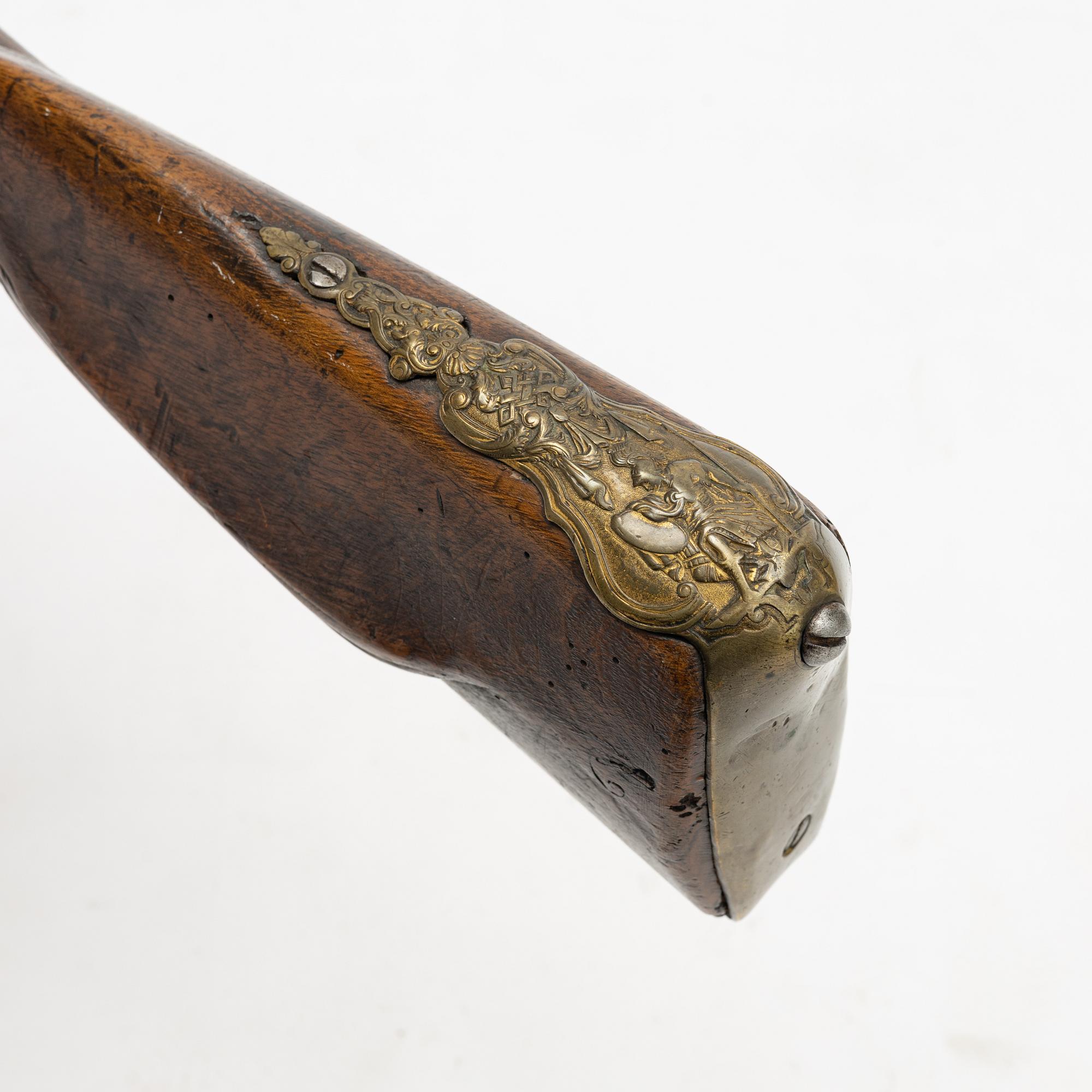 Flintlåsgevär, 1700-tal.