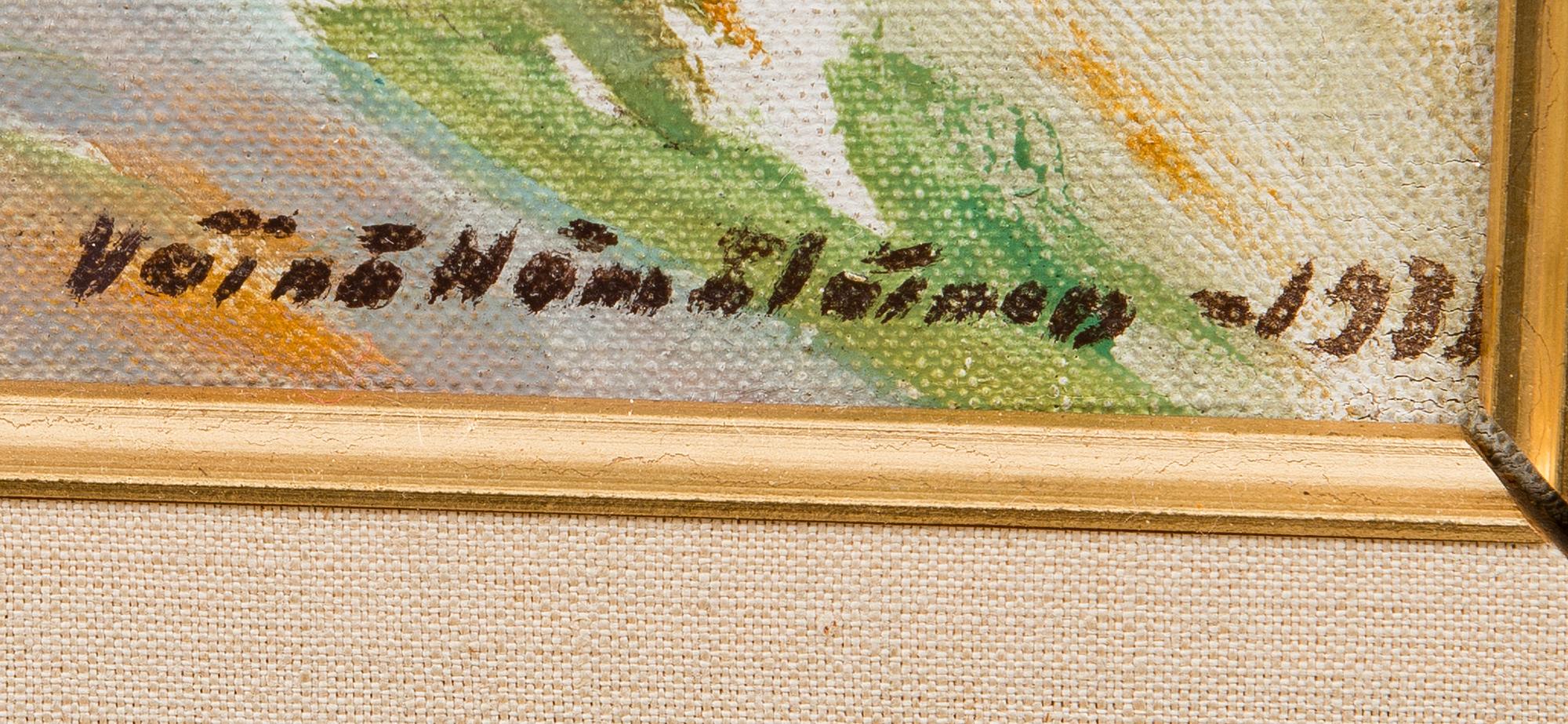 VÄINÖ HÄMÄLÄINEN, MYÖHÄISKESÄINEN PÄIVÄ.