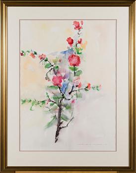 NANDOR MIKOLA TAULU, water colour, signed and dated 1989.
