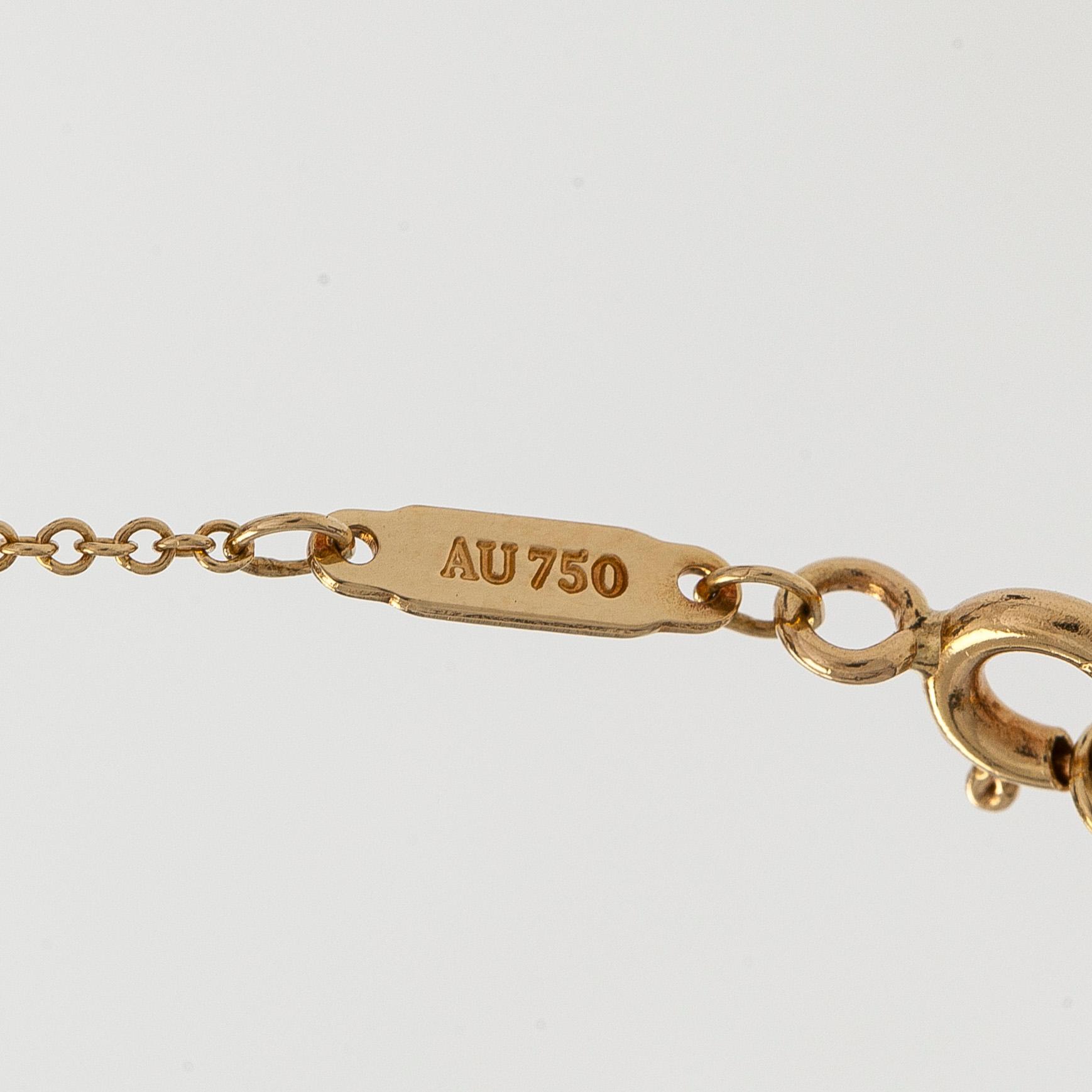Tiffany & Co, kaulakoru, "T Smile", 18K kultaa.