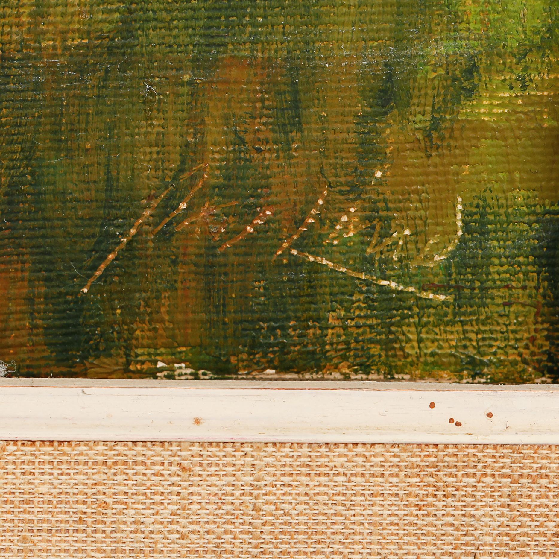 AXEL LIND, olja på duk, signerad.