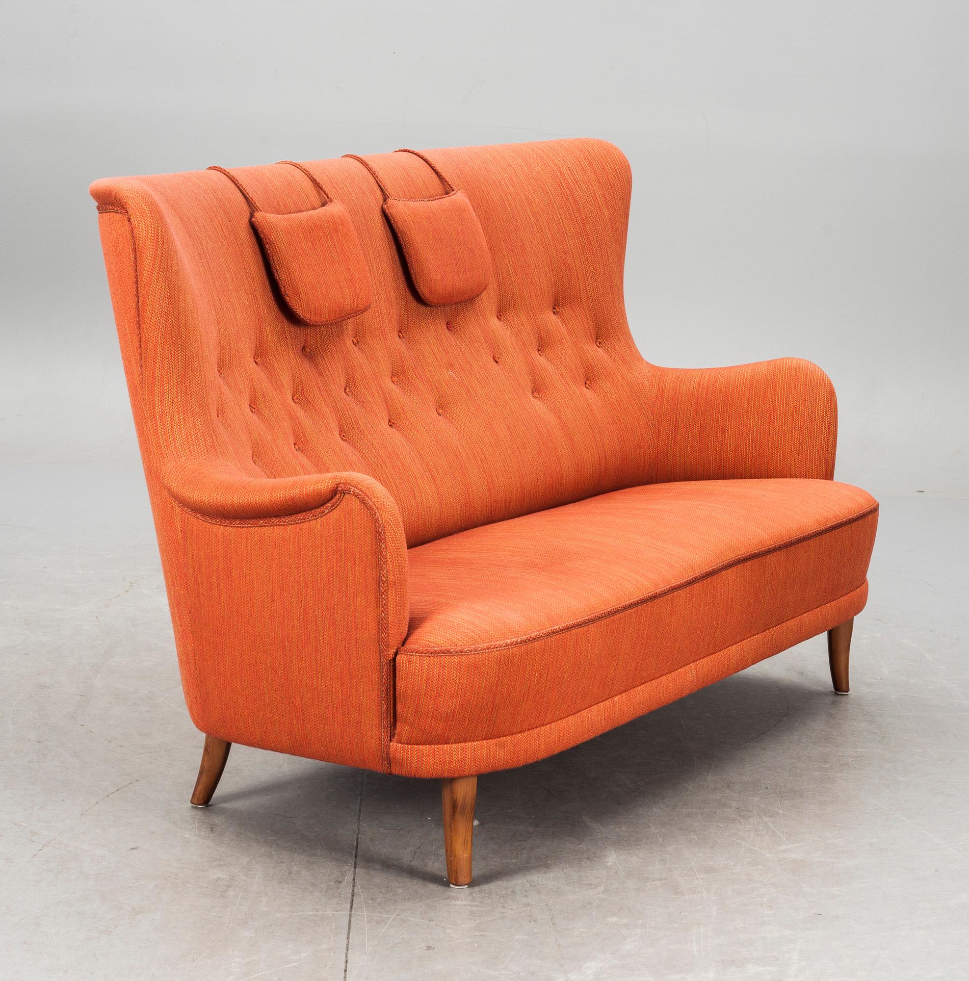 SOFFA, "Patronen", design Carl Malmsten. Brickmärkt.